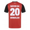 Bayer Leverkusen Alejandro Grimaldo #20 Hemmatröja 2024-25 Korta ärmar